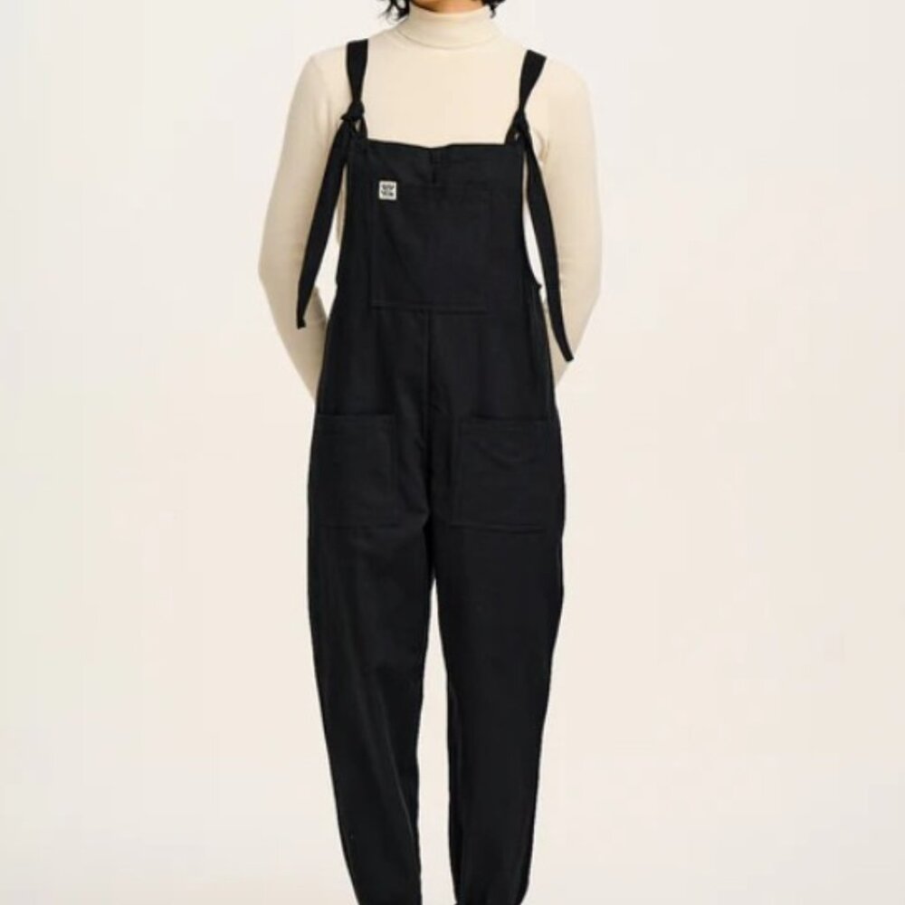 Lucy & Yak Original Cotton Dungarees BLACK